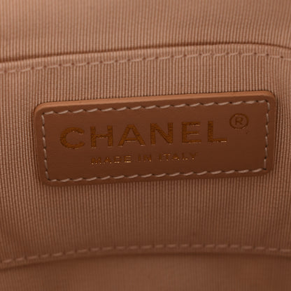 Chanel Lambskin Quilted Small Perfect Meeting Hobo White 6 of 10