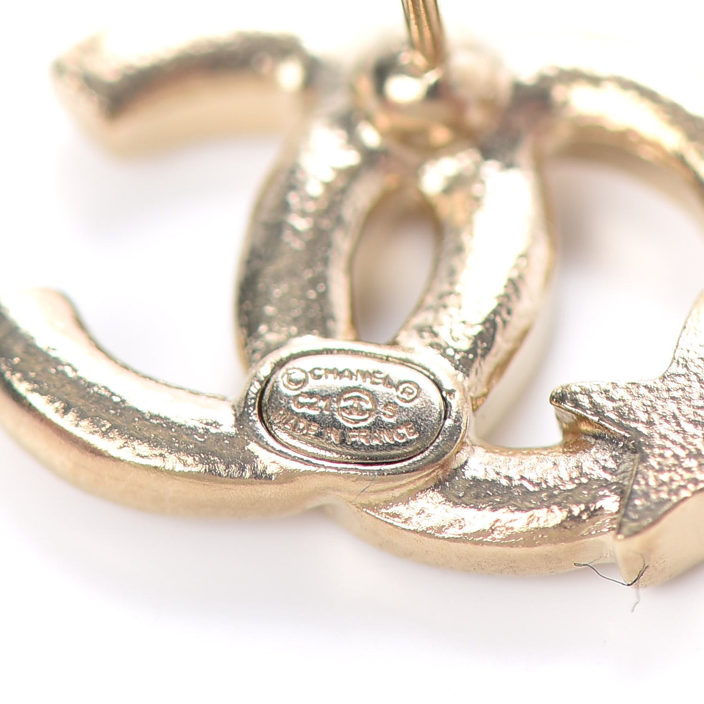 Crystal CC Starfall Earrings Gold