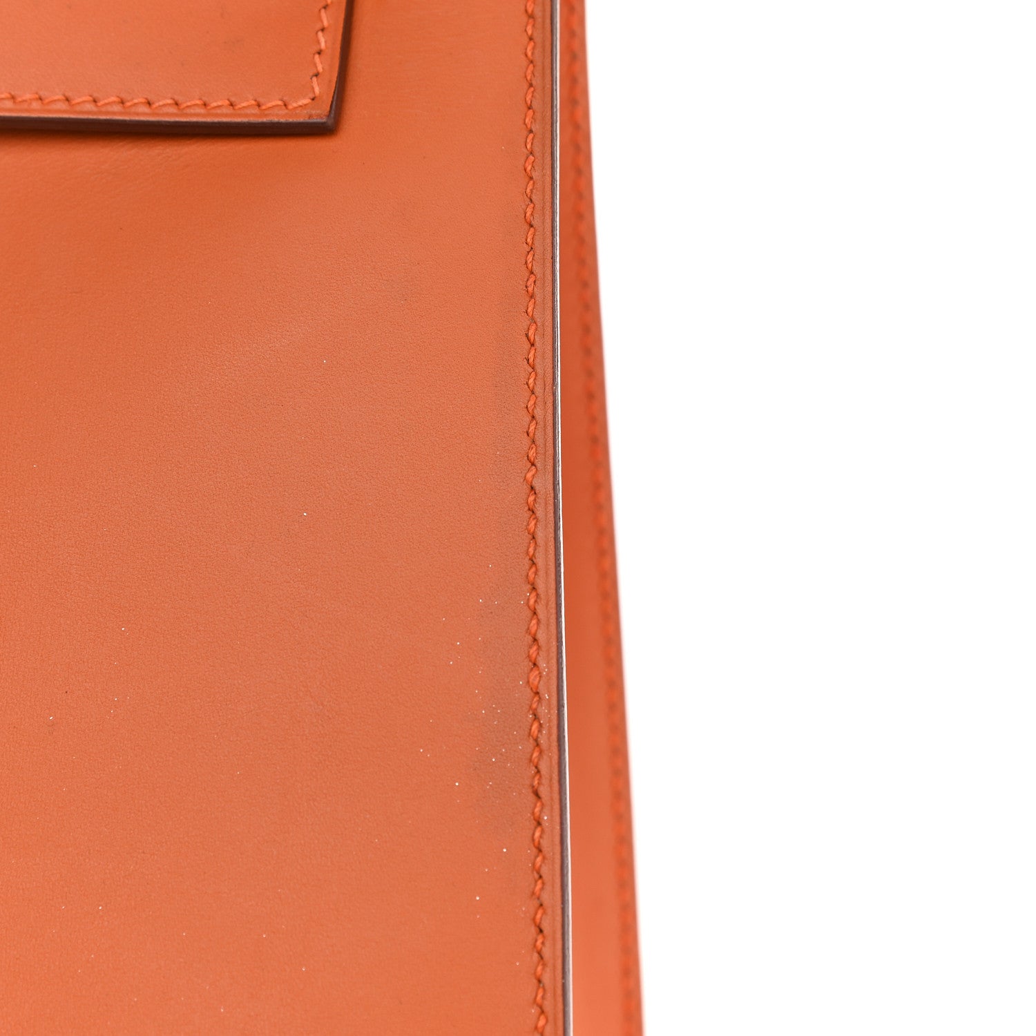 Hermes Box Kelly Sellier 32 Orange 12 of 14