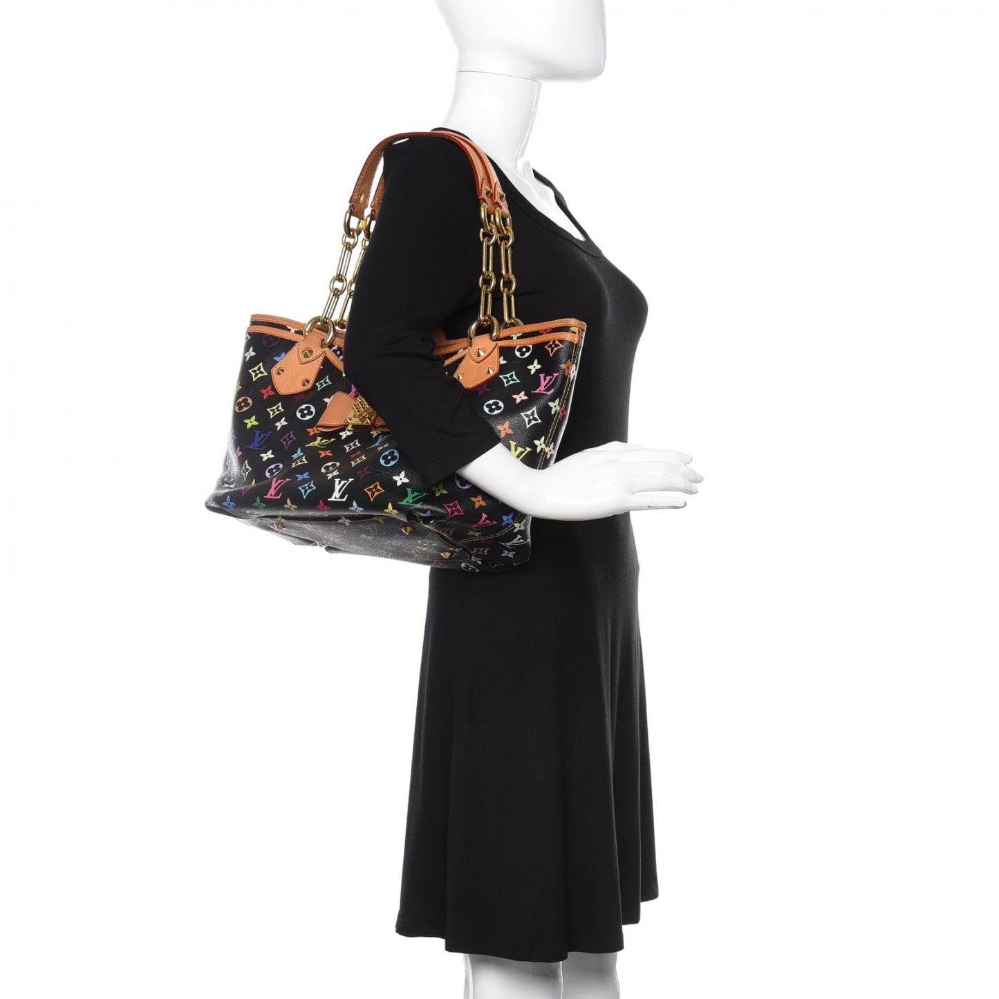 Monogram Multicolor Annie GM Black