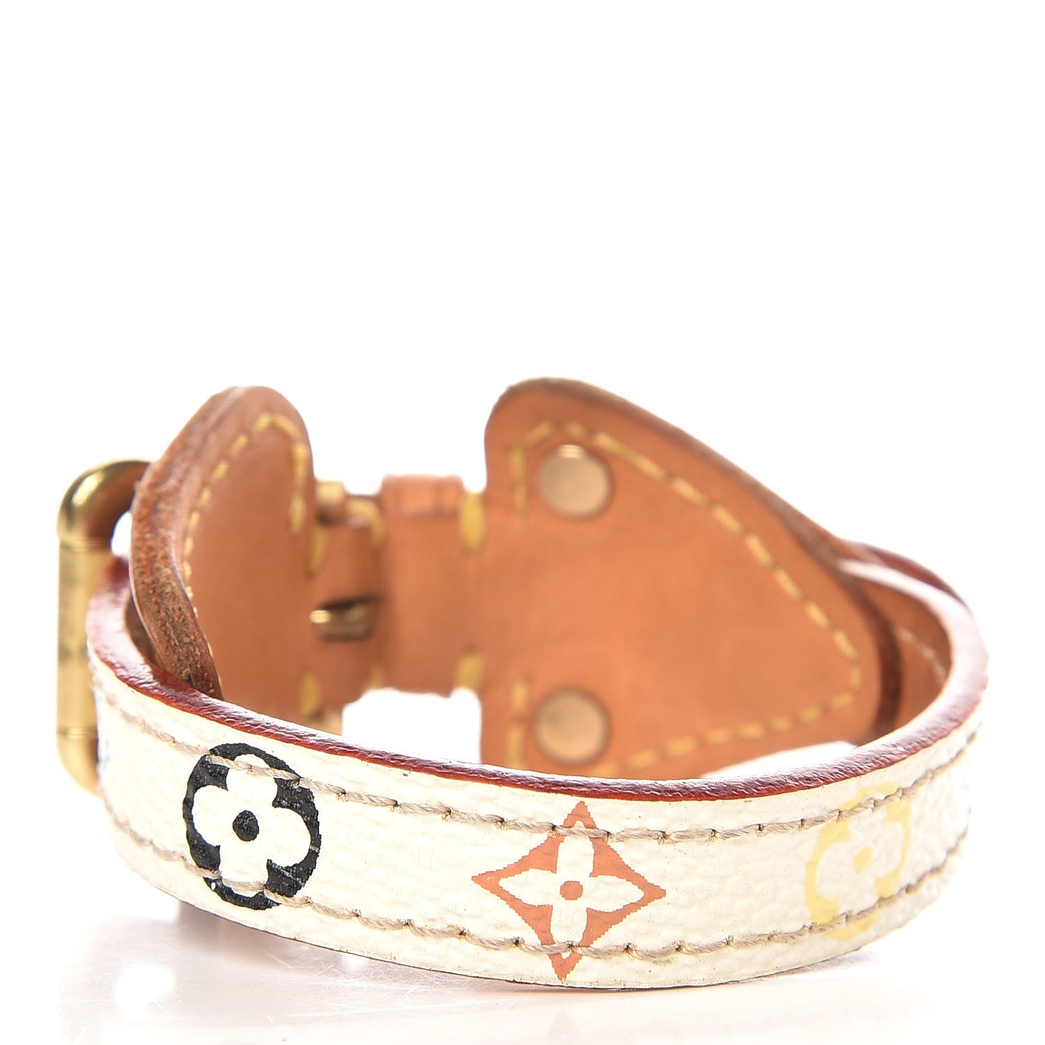 Louis Vuitton Monogram Multicolor Theda PM Bracelet White 3 of 7