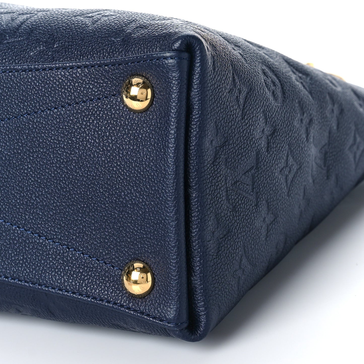 Empreinte V Tote MM Marine Rouge