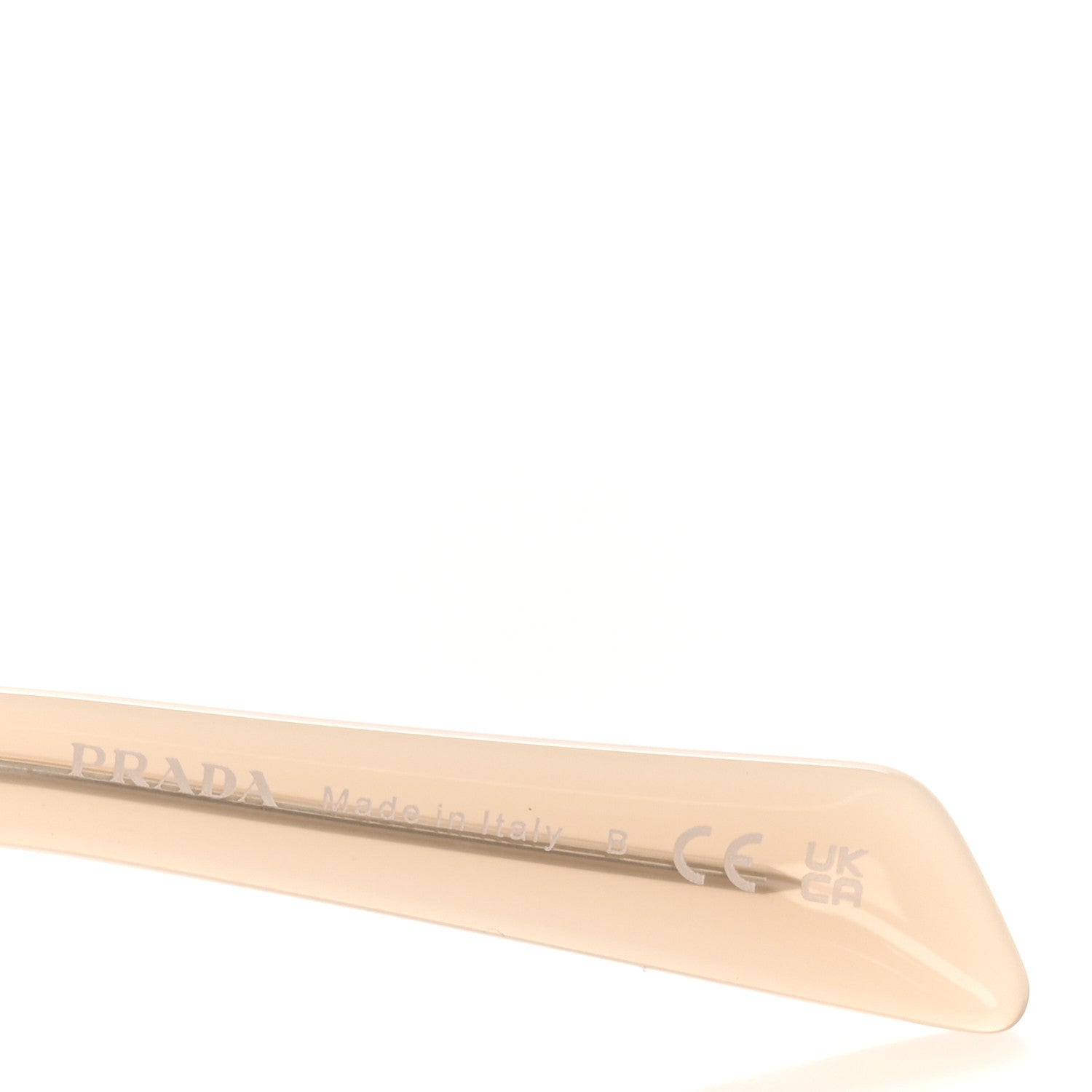 Prada Acetate Symbole Sunglasses SPR 14Z Taupe 5 of 8