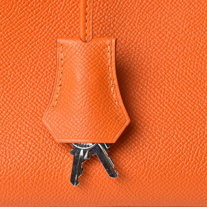 Hermes Epsom Birkin 30 Orange 27 of 36