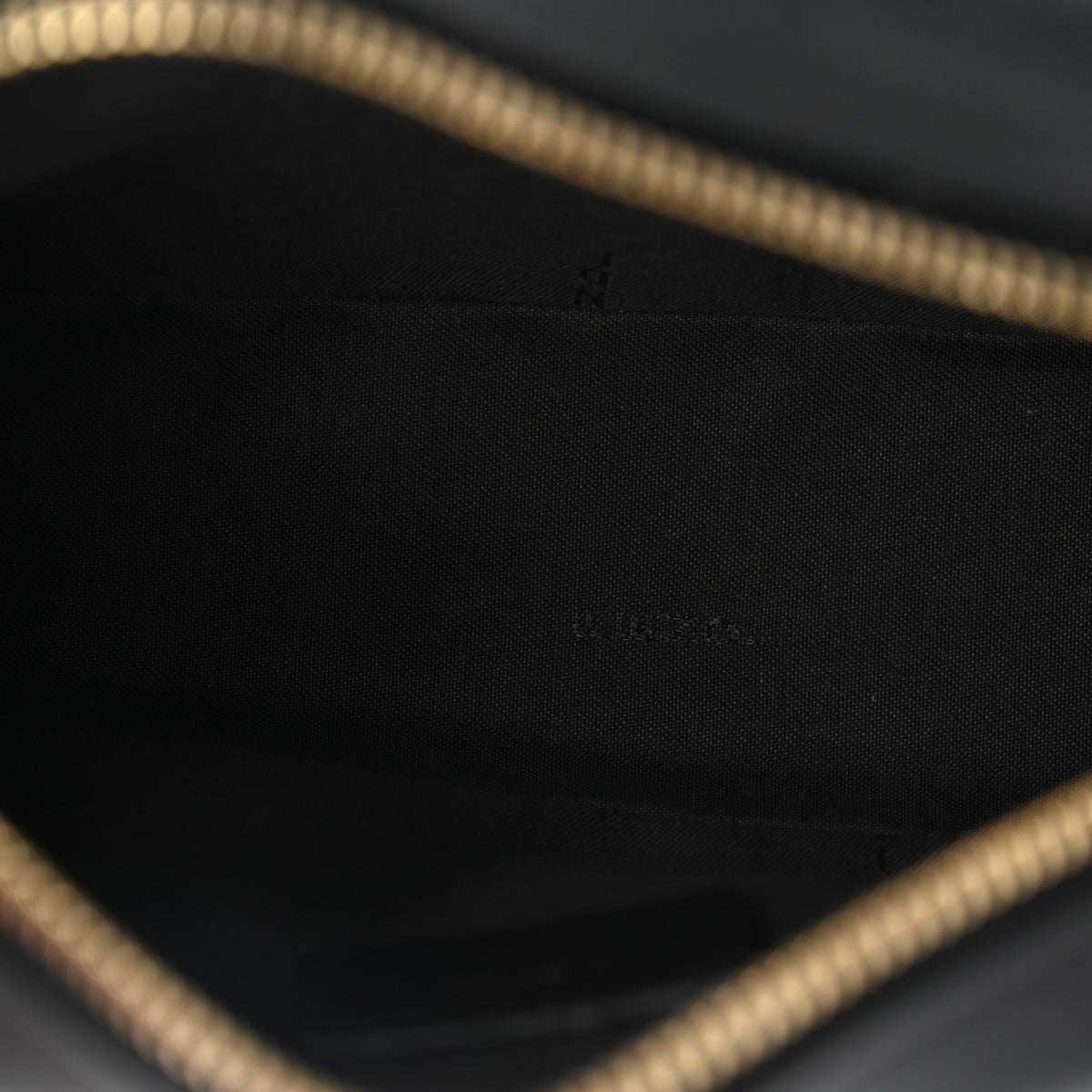 Fendi Glazed Fabric Vitello Century FF 1974 Stamp Patch Mini Camera Case Mogano Panna Black 5 of 10