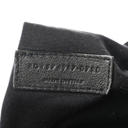 Saint Laurent Calfskin Y Quilted Monogram Large Loulou Chain Satchel Black 8 of 13