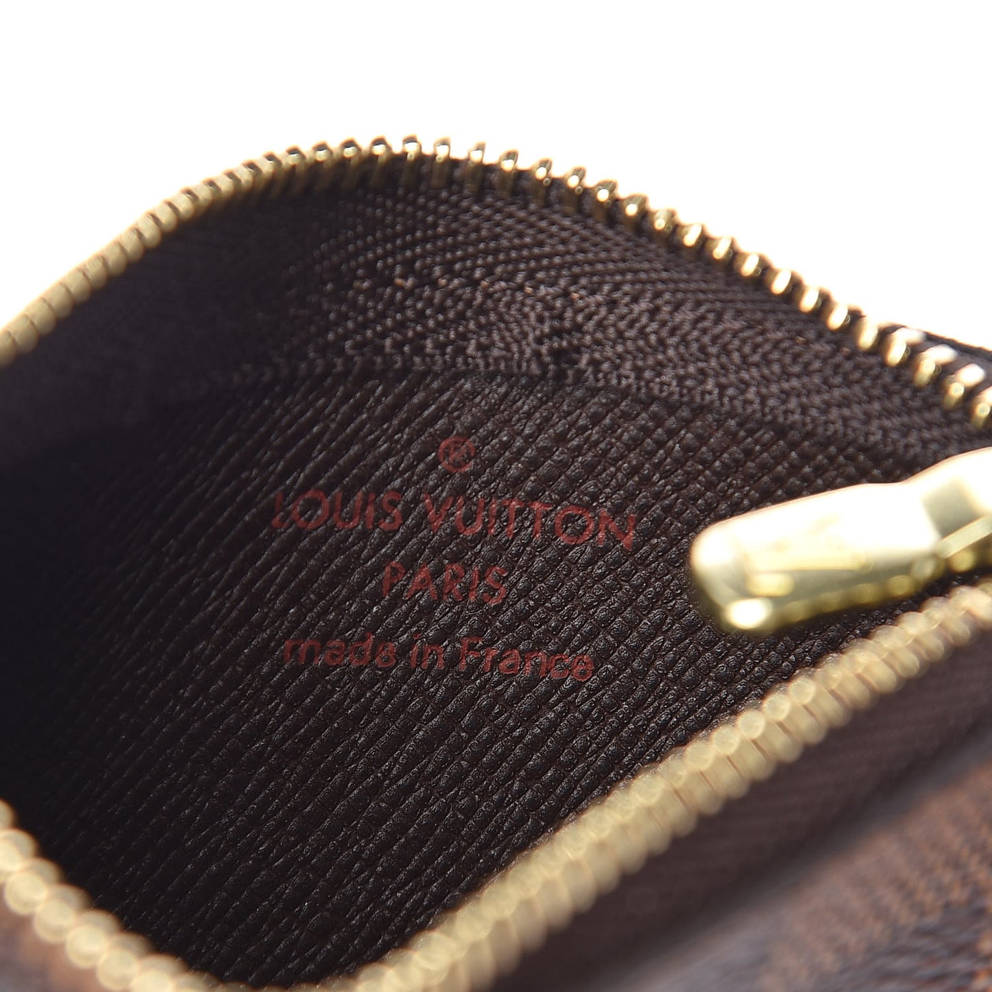 Damier Ebene Key Pouch
