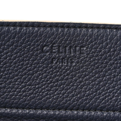 Celine Baby Grained Calfskin Medium Phantom Luggage Navy 5 of 9