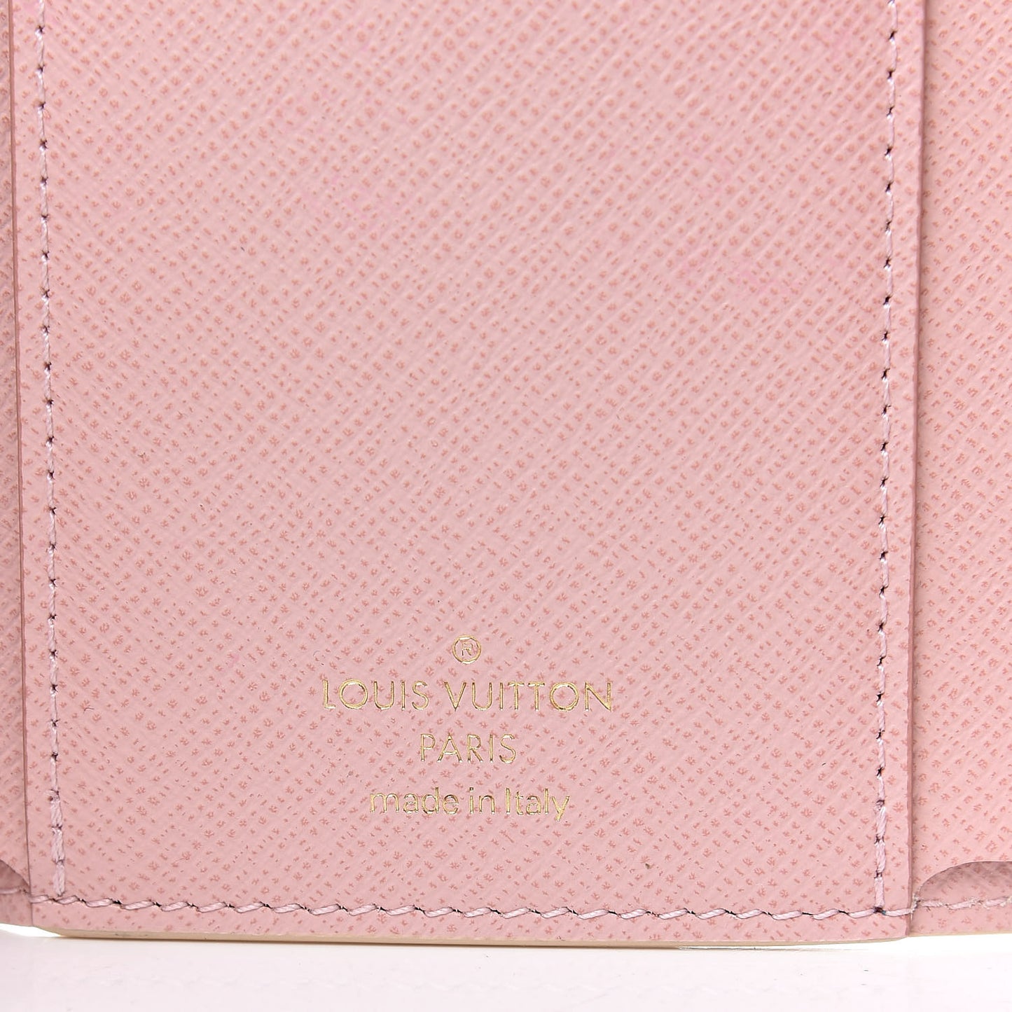 Damier Azur Victorine Wallet Rose Ballerine