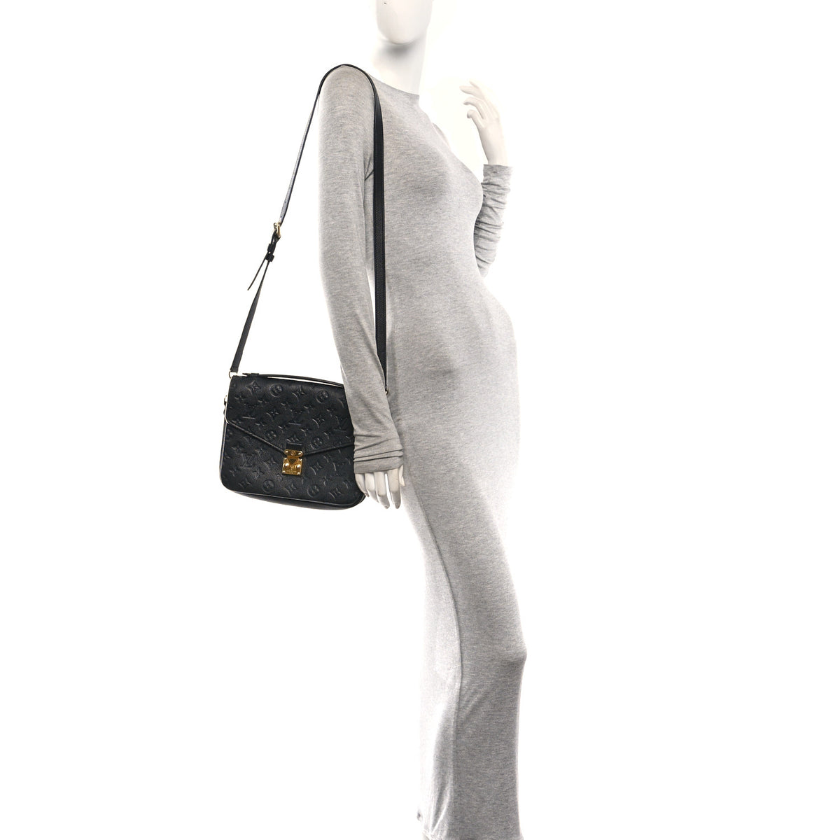 Louis Vuitton Empreinte Pochette Metis Black 2 of 14