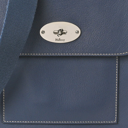 Mulberry Grain Calfskin New Antony Messenger Crossbody Blue 7 of 9