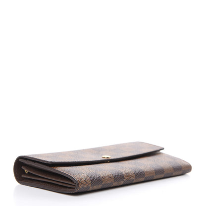Louis Vuitton Damier Ebene Sarah Wallet 4 of 12