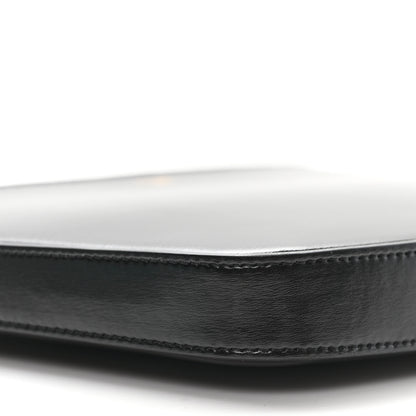 Celine Shiny Calfskin Medium Croque Bag Black 8 of 9
