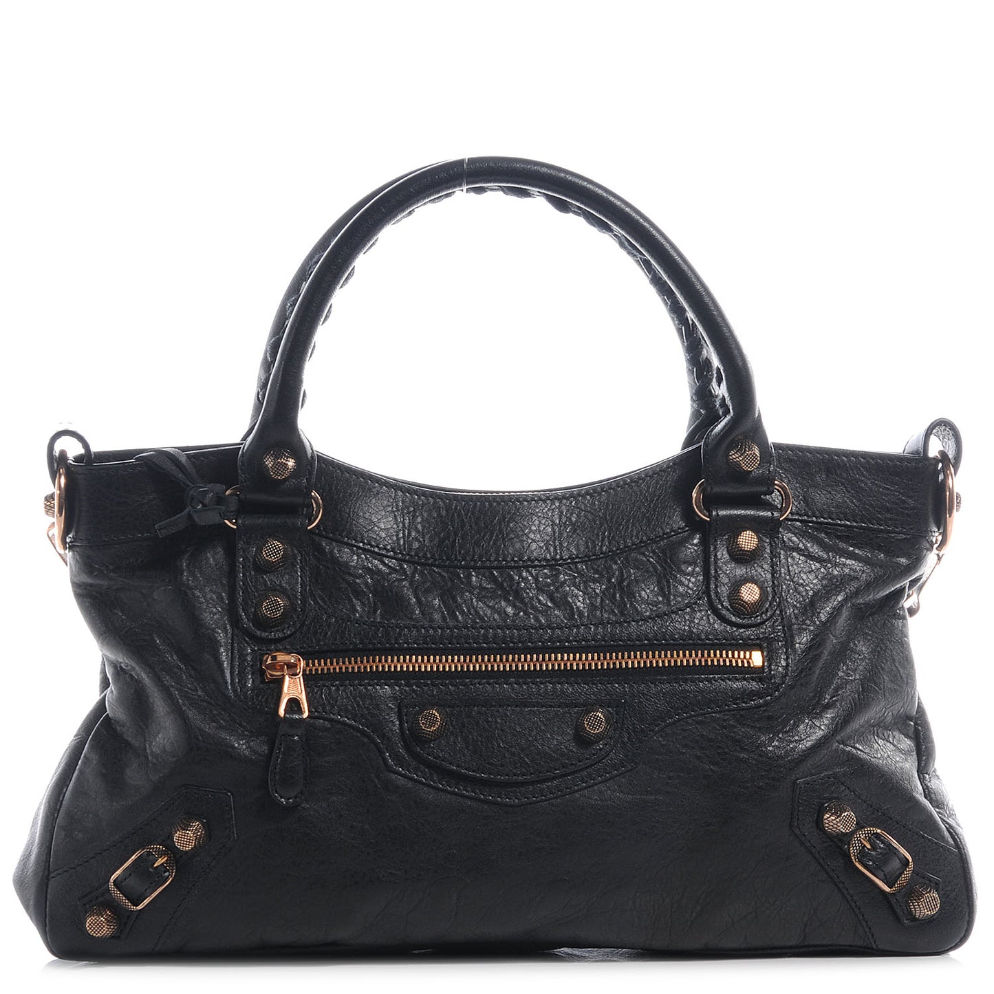 Agneau Giant 12 Rose Gold Hardware First Black