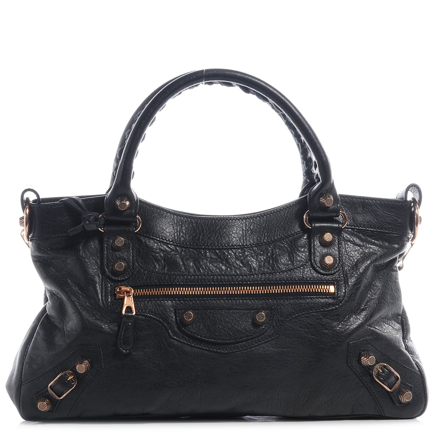 Balenciaga Agneau Giant 12 Rose Gold Hardware First Black 1 of 11