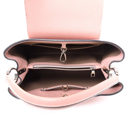 Louis Vuitton Taurillon Capucines MM Magnolia 5 of 10