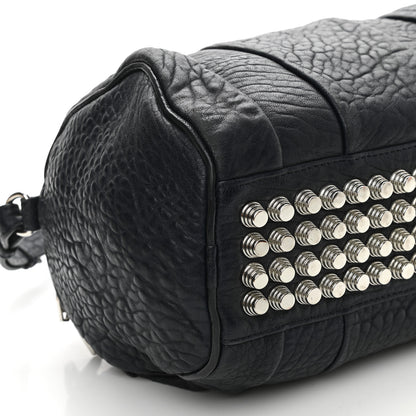 Alexander Wang Pebbled Lambskin Rockie Navy Rhodium Hardware 8 of 11