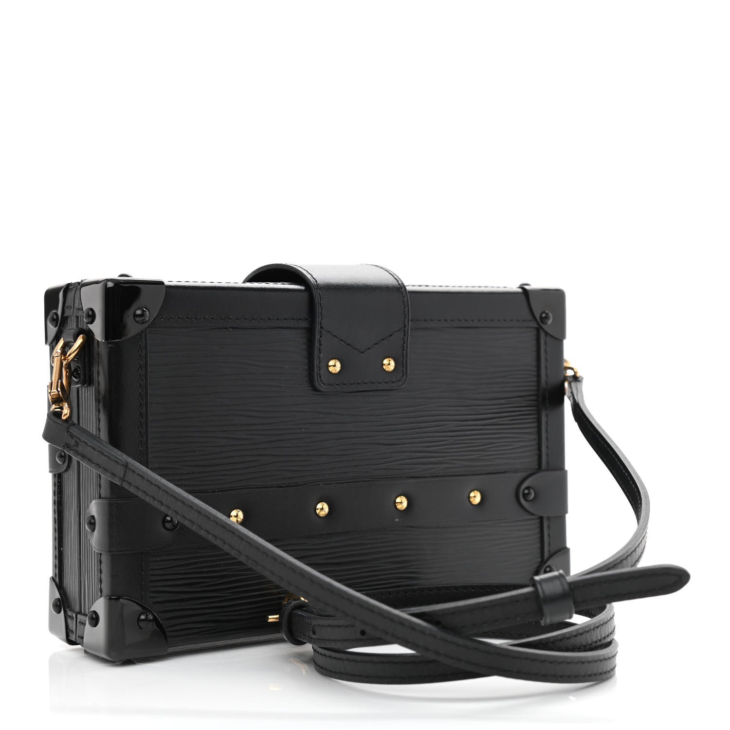 Louis Vuitton Epi Petite Malle Black 3 of 9
