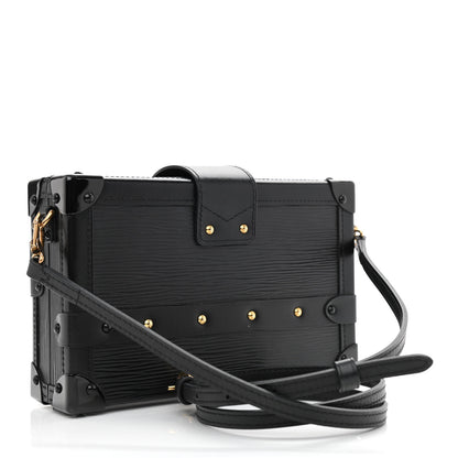 Louis Vuitton Epi Petite Malle Black 3 of 9
