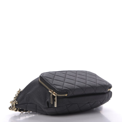 Chanel Caviar Quilted Business Affinity Waist Belt Bag Black 4 of 9