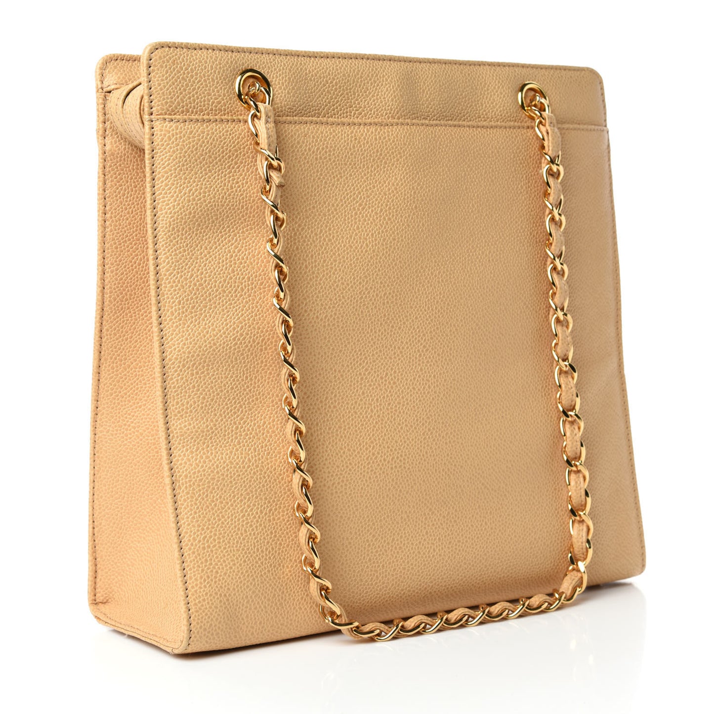 Caviar Shoulder Bag Beige