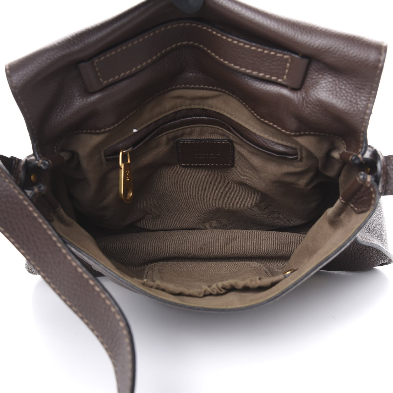 Chloe Calfskin Medium Marcie Top Handle Bag Truffle 10 of 24