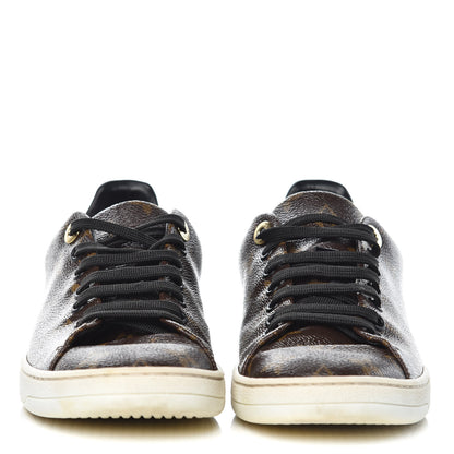 Louis Vuitton Patent Monogram Frontrow Sneakers 36.5 2 of 12