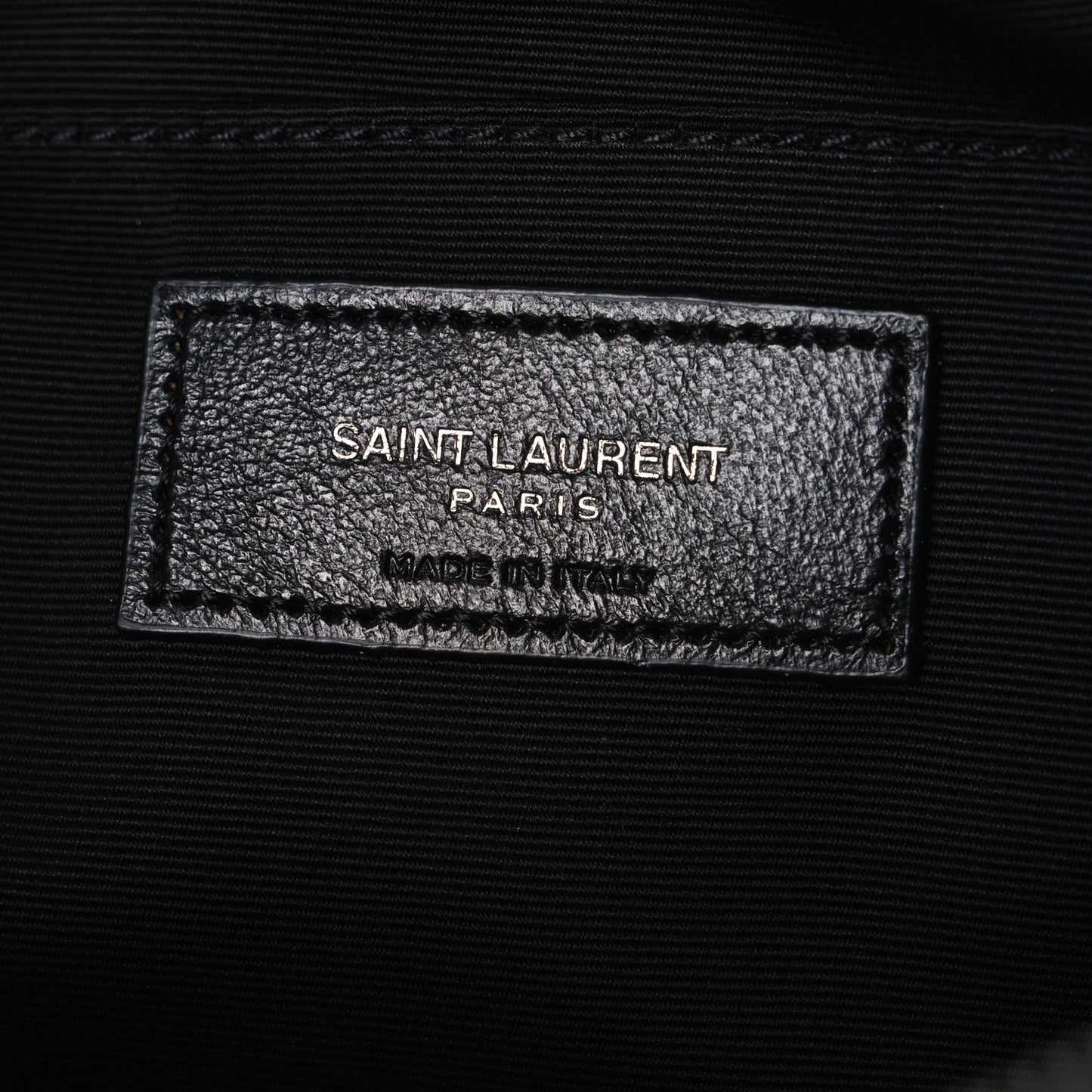 Calfskin Matelasse Monogram Lou Camera Bag Black