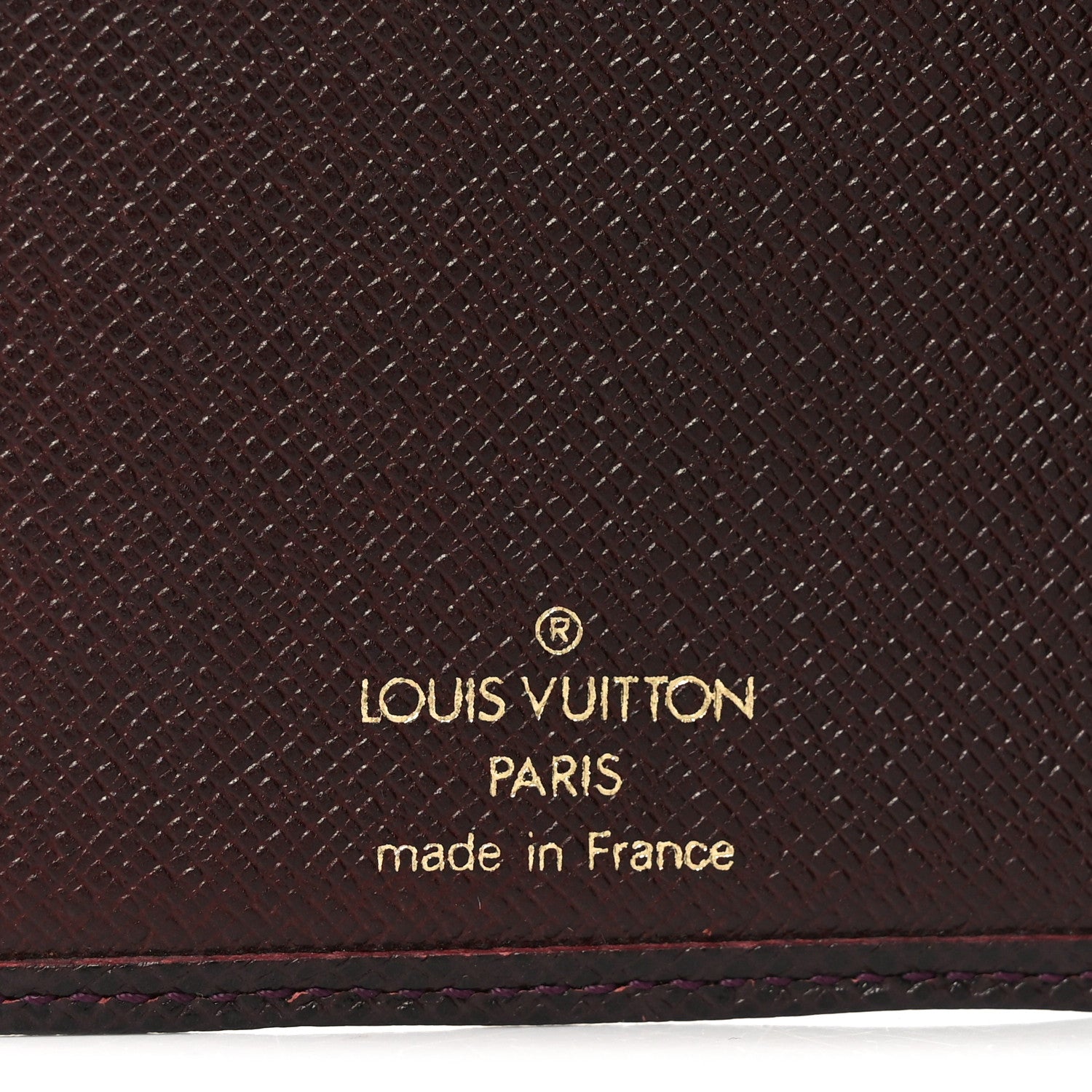 Louis Vuitton Taiga Porte Valeurs Organizer Wallet Acajou 6 of 8