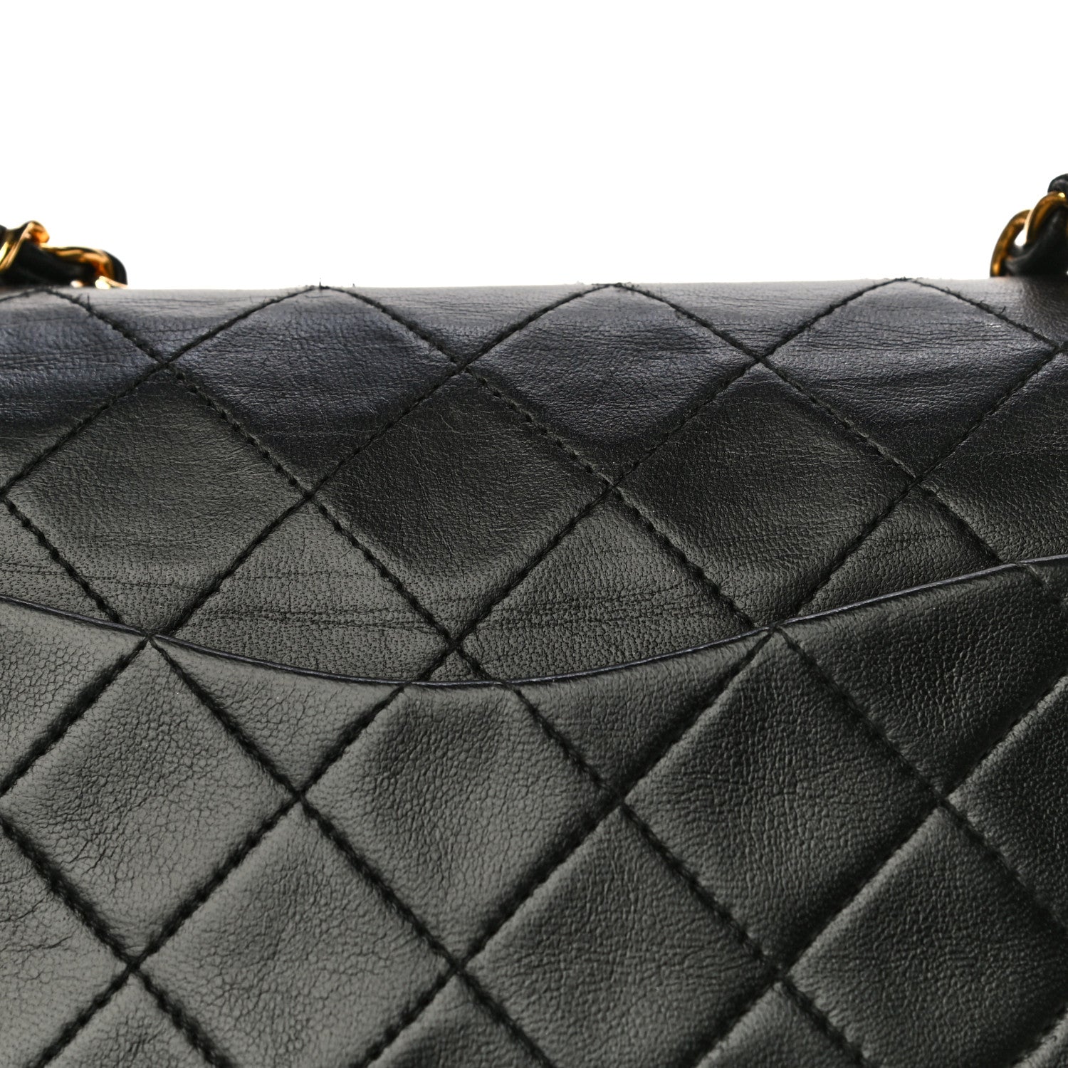 Chanel Lambskin Quilted Small Double Flap Black 28 of 28