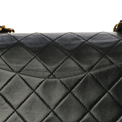 Chanel Lambskin Quilted Small Double Flap Black 28 of 28