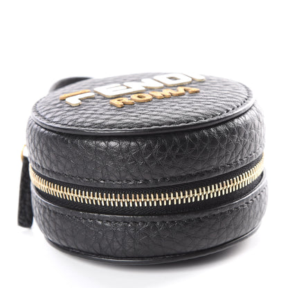 Fendi X FILA Calfskin Mania Tote Charm Black 3 of 7