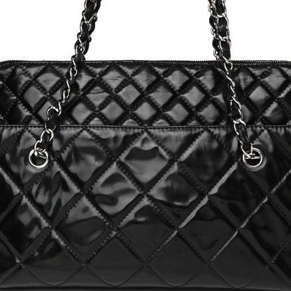 Chanel Vinyl Quilted In The Business Tote Black 8 of 17