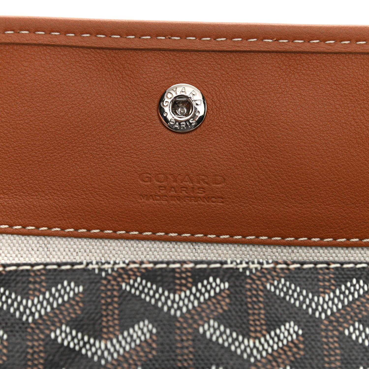 Goyard Goyardine Reversible Anjou PM Black Gold 7 of 9