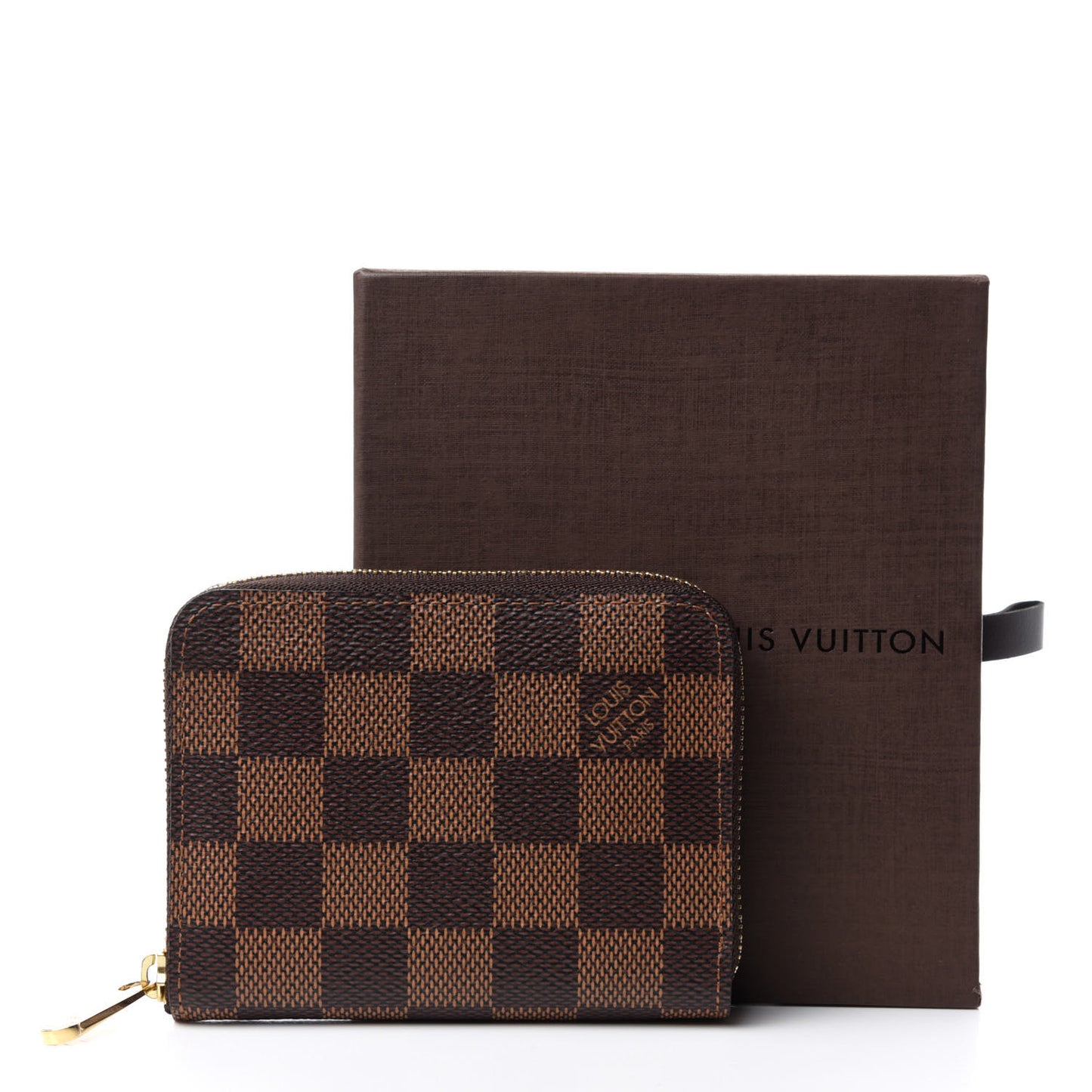 Damier Ebene Zippy Coin Purse