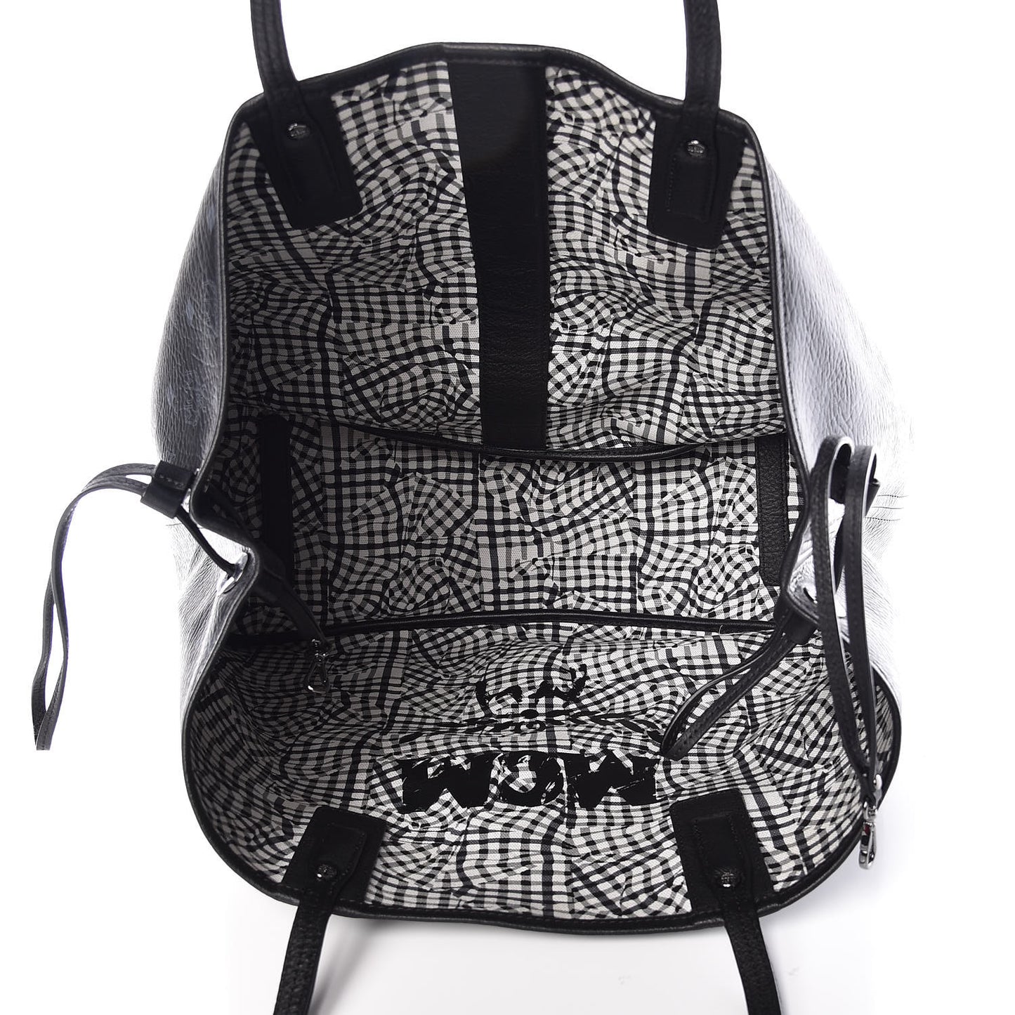 Visetos Large Liz Reversible Shopper Tote Black