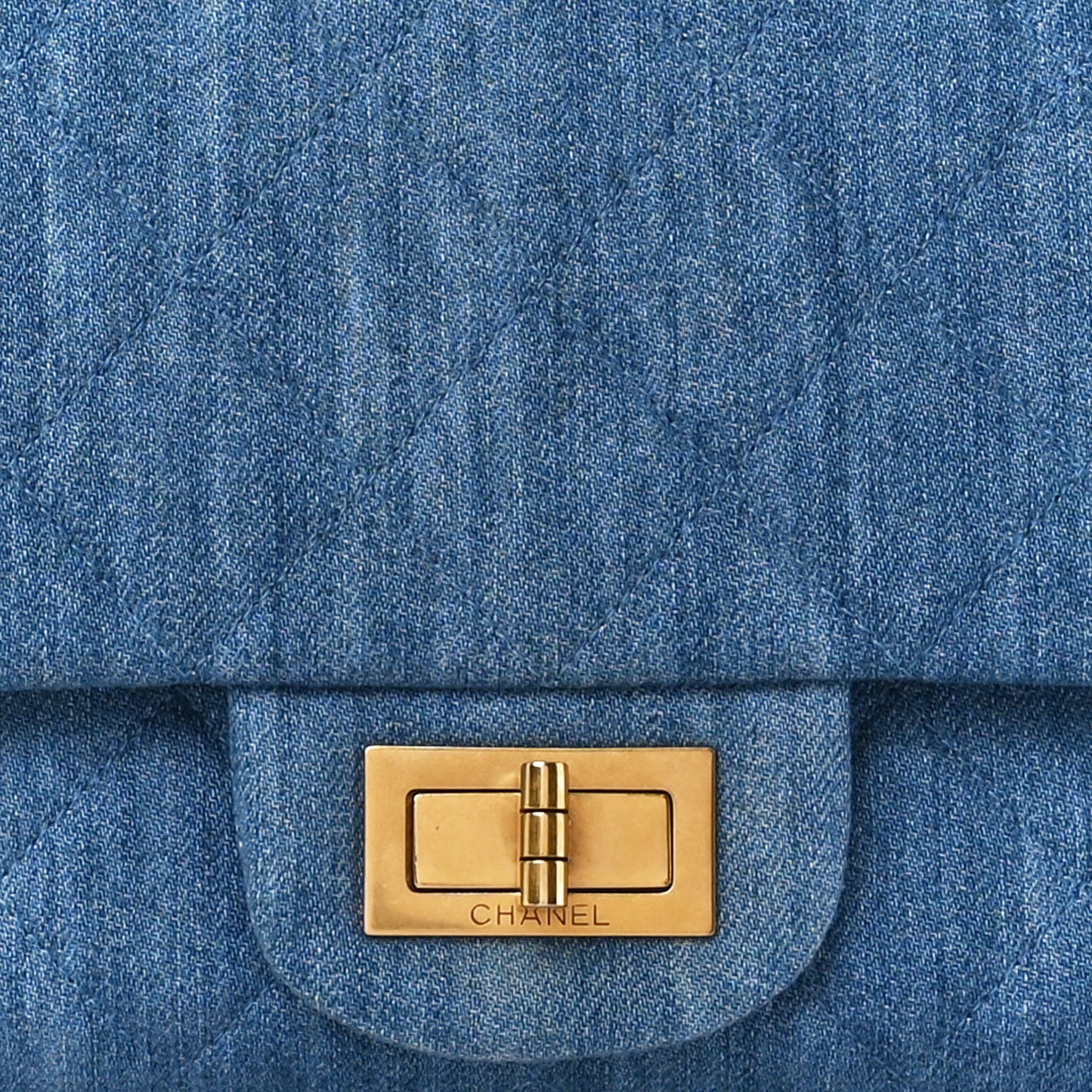 Denim Quilted 2.55 Reissue 227 Flap Blue