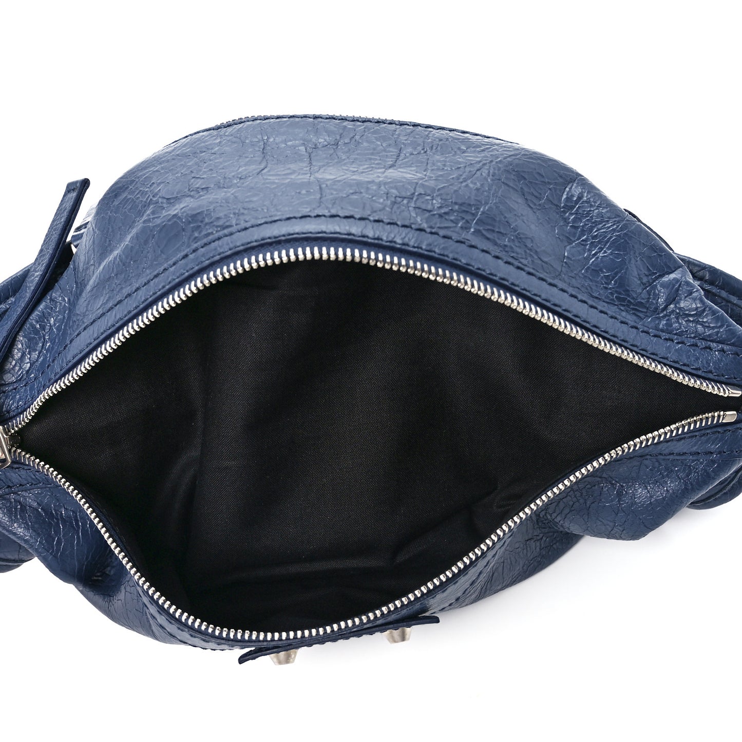 Stadio Classic Silver Hardware Neo Lift Hip Bag Bleu Roi