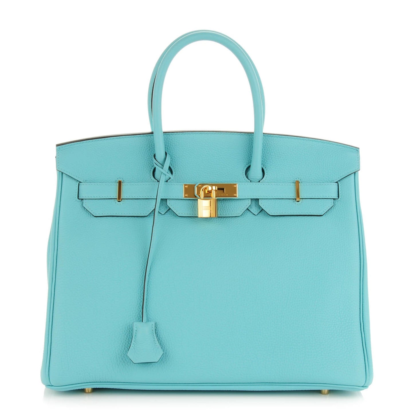 Togo Birkin 35 Bleu Atoll