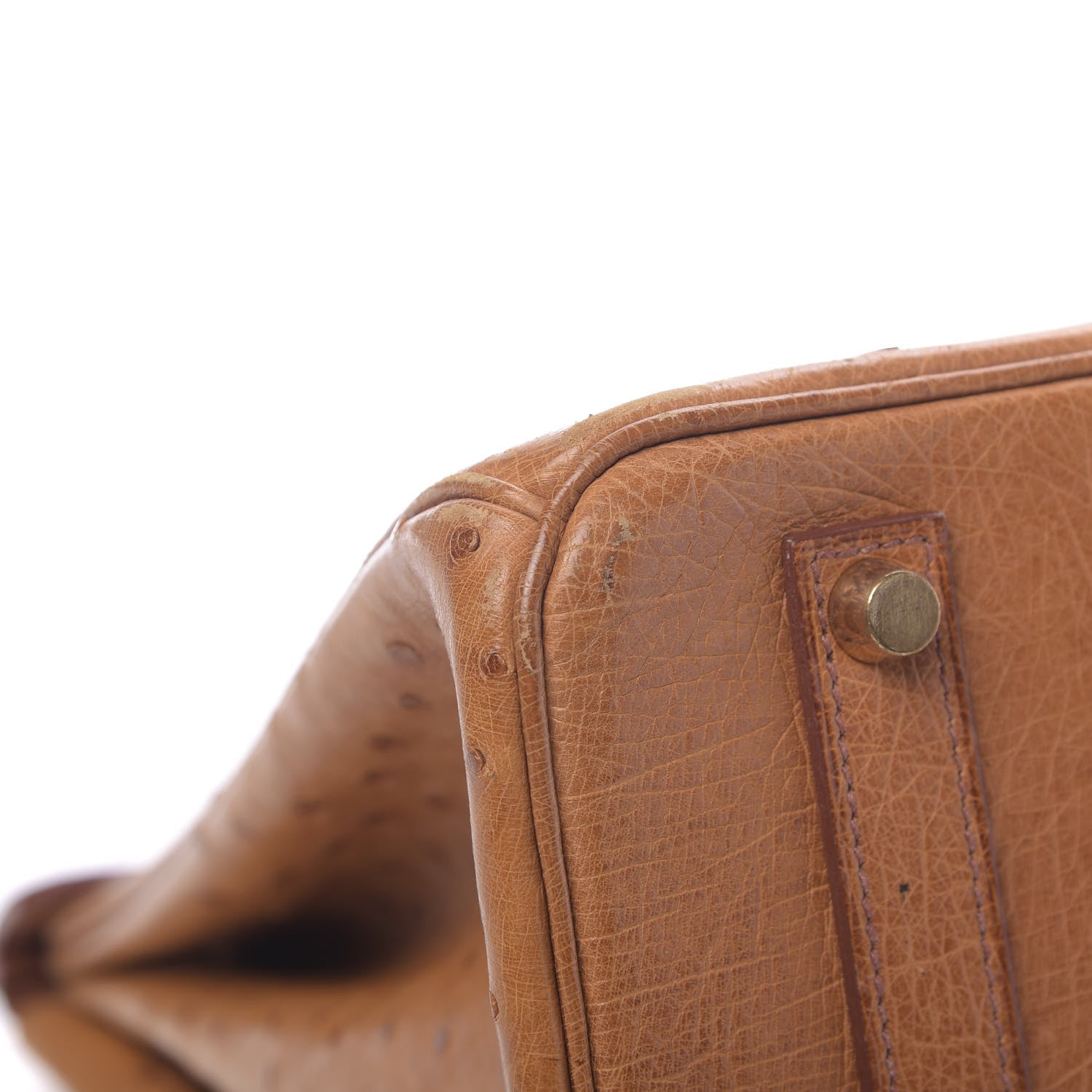 Hermes Ostrich Birkin 35 Gold 22 of 25