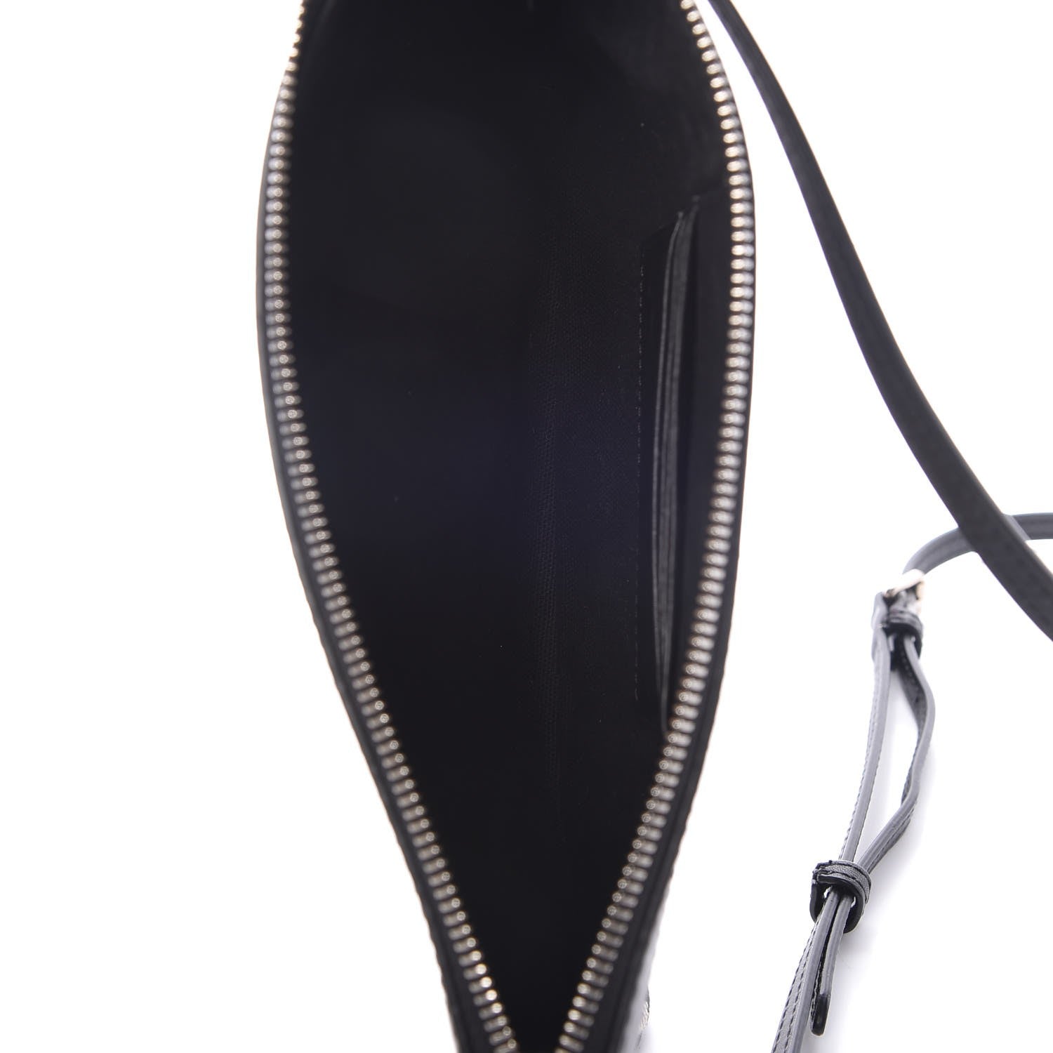 Burberry Mega Check Peyton Crossbody Clutch Bag Black 5 of 13