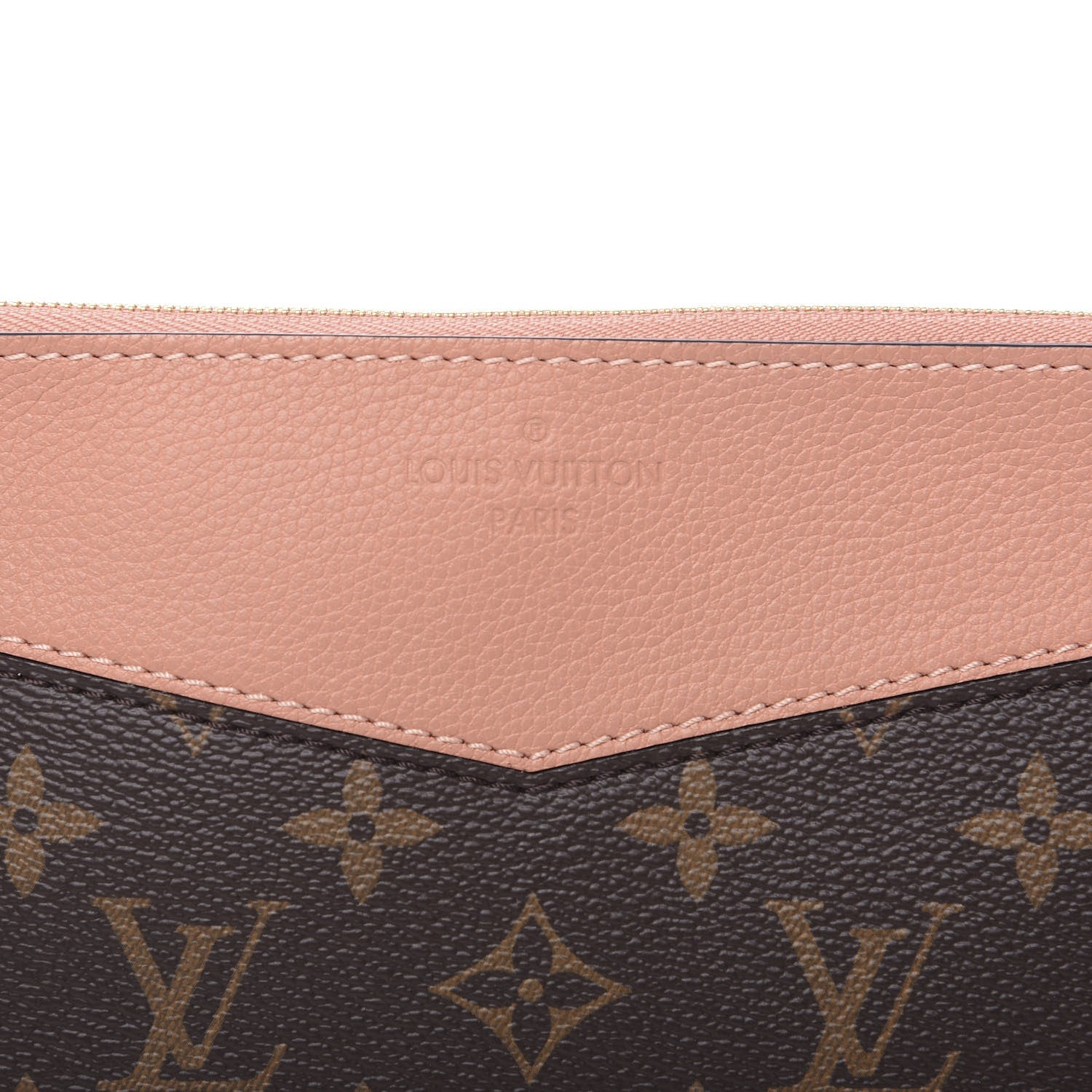 Louis Vuitton Monogram Daily Pouch Peach 6 of 6
