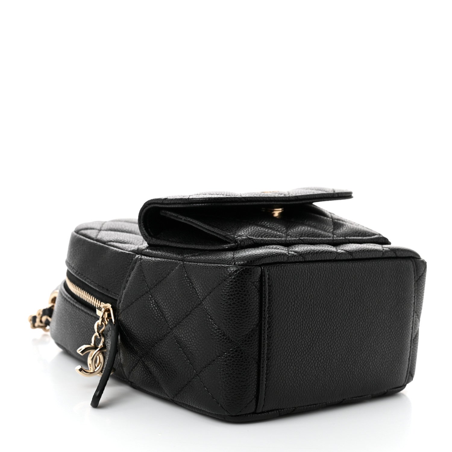 Chanel Caviar Quilted CC Mini Classic Backpack Black 4 of 11