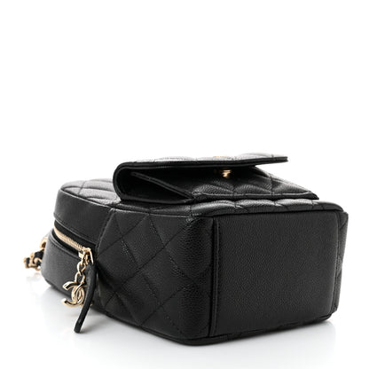Chanel Caviar Quilted CC Mini Classic Backpack Black 4 of 11
