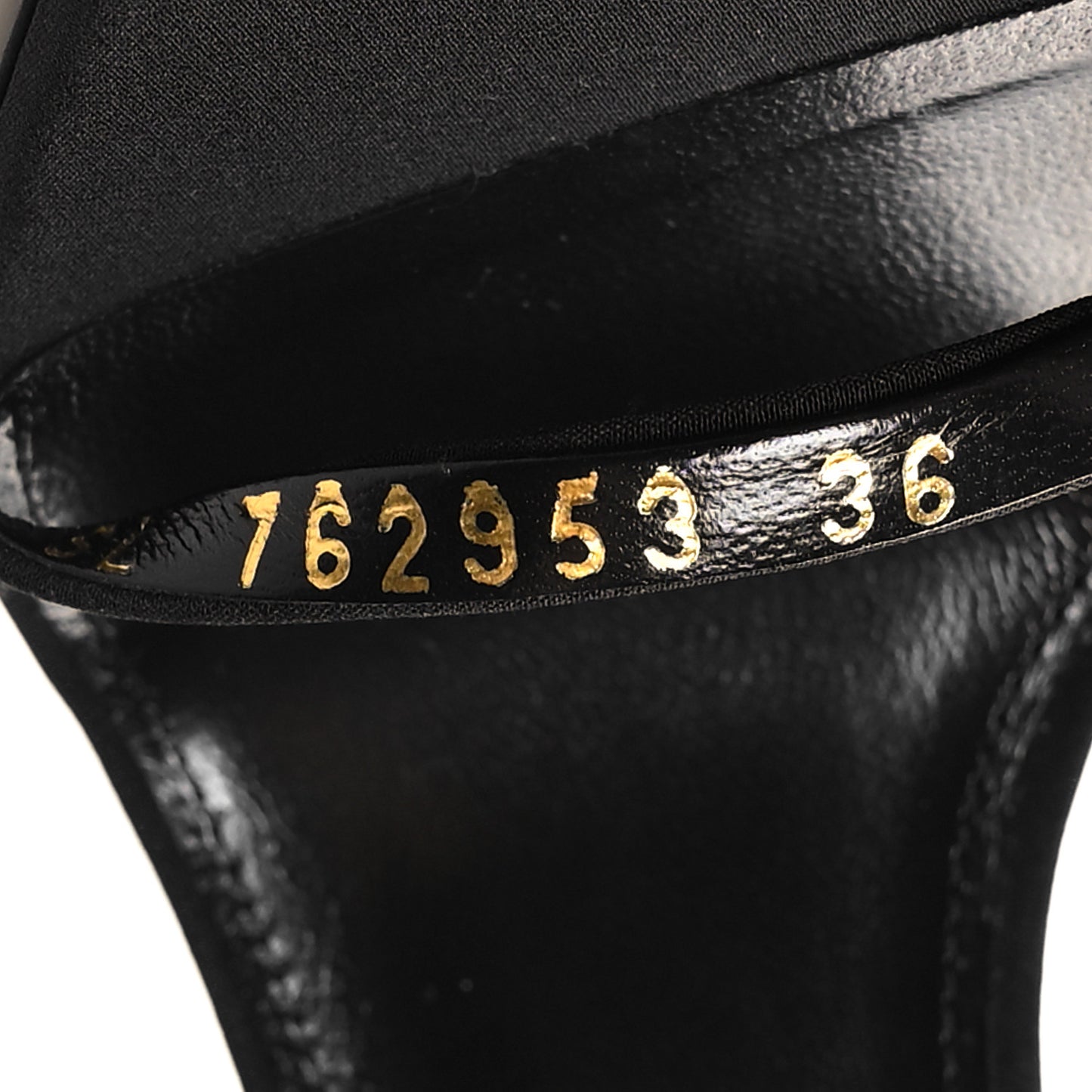 Calfskin Opyum 110 Sandals 36 Black