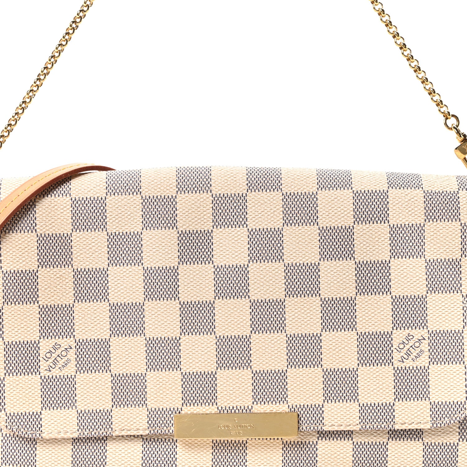 Louis Vuitton Damier Azur Favorite MM 7 of 9