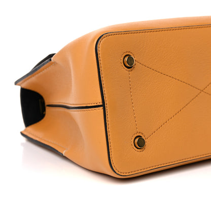 Mulberry Silky Calfskin Small Seaton Deep Amber 8 of 14