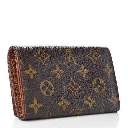 Louis Vuitton Monogram Porte-Monnaie Billets Tresor Wallet 3 of 9