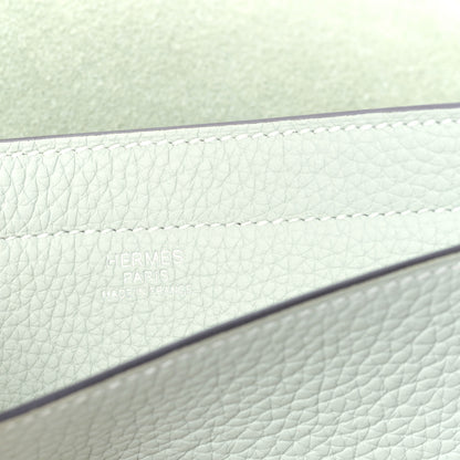 Hermes Taurillon Clemence Cabasellier 46 Gris Neve 6 of 8