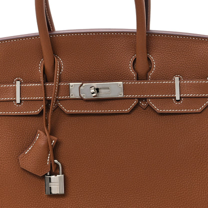 Hermes Togo Birkin 30 Gold 8 of 11